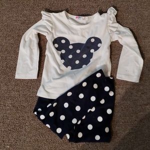 2T Micky / Minnie outfit